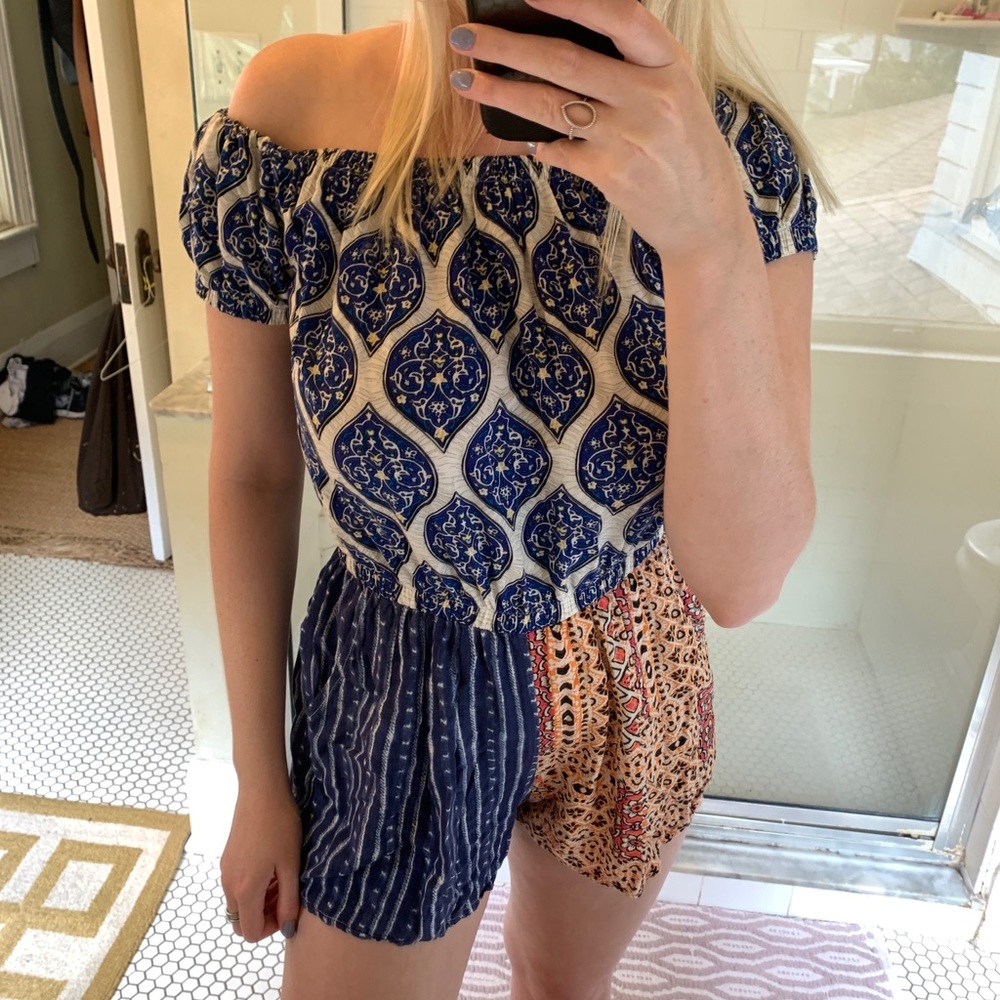 TigerLily Patch Romper Size 6